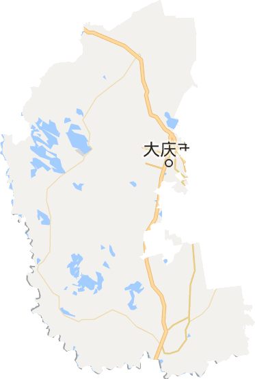 大庆市电子地图