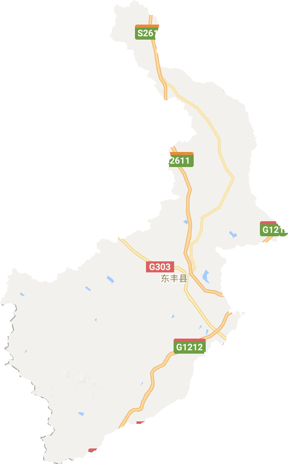 东丰县电子地图
