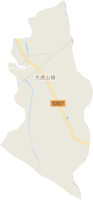 大虎山街道电子地图