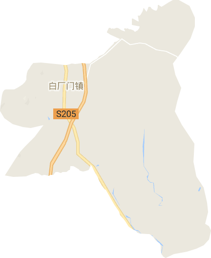 白厂门镇电子地图
