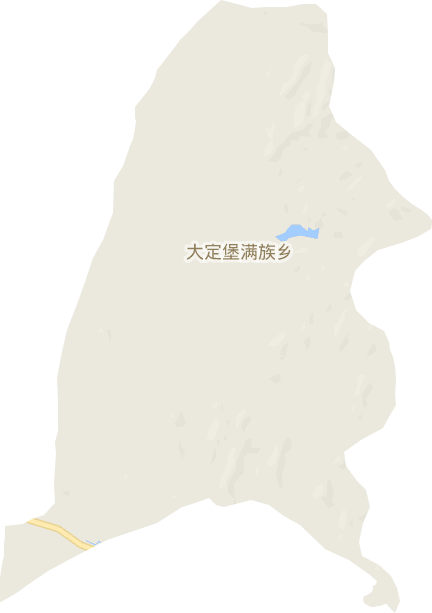 大定堡满族乡电子地图