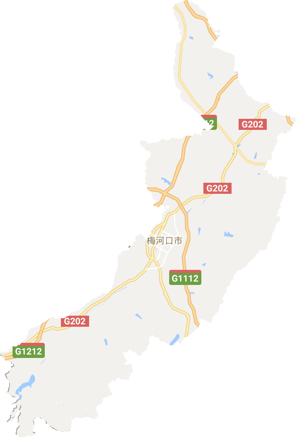 梅河口市电子地图