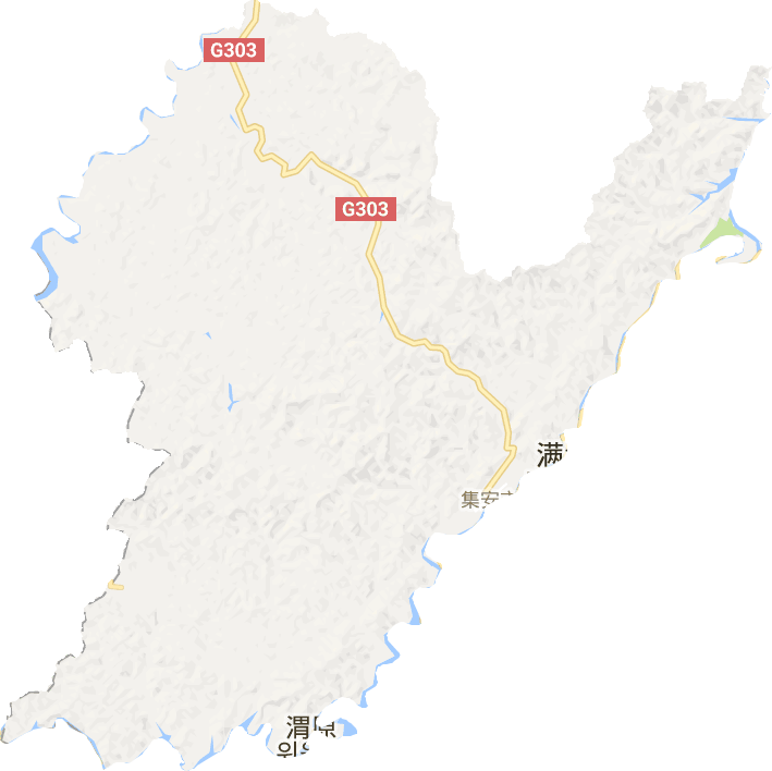集安市电子地图