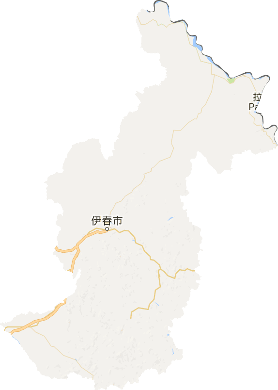 伊春市电子地图