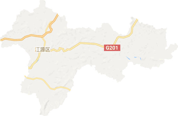 江源区电子地图