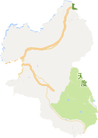 抚松县电子地图