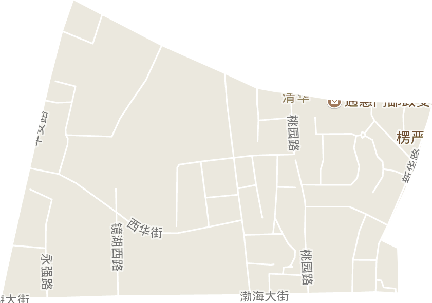 清华街道电子地图