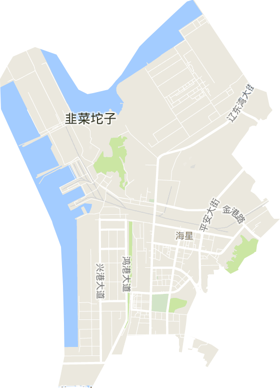 海星街道电子地图