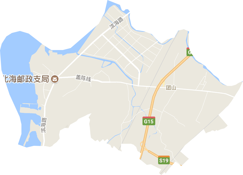 团山街道电子地图