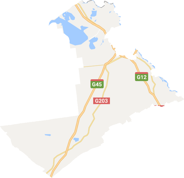 前郭县电子地图