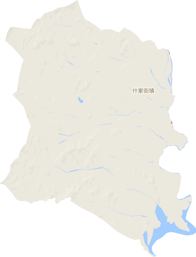 什字街镇电子地图