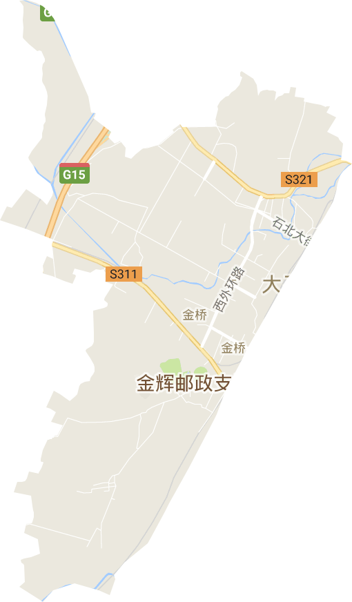 金桥街道电子地图