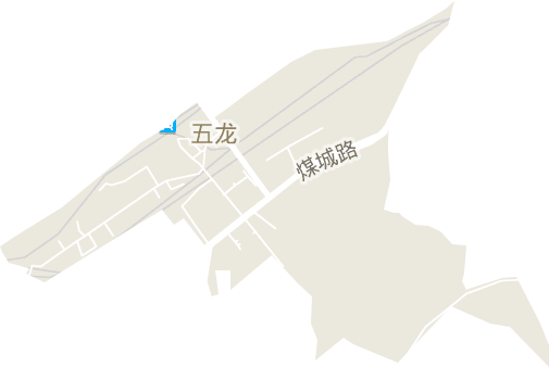 五龙街道电子地图
