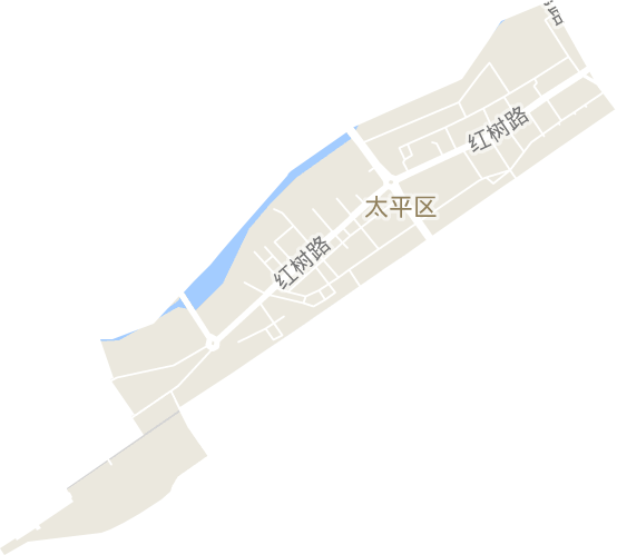 红树街道电子地图
