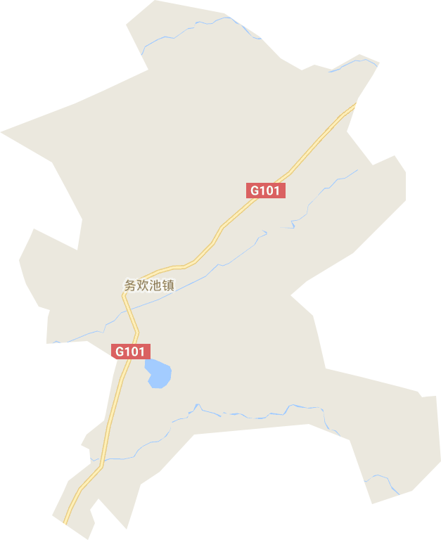 务欢池镇电子地图