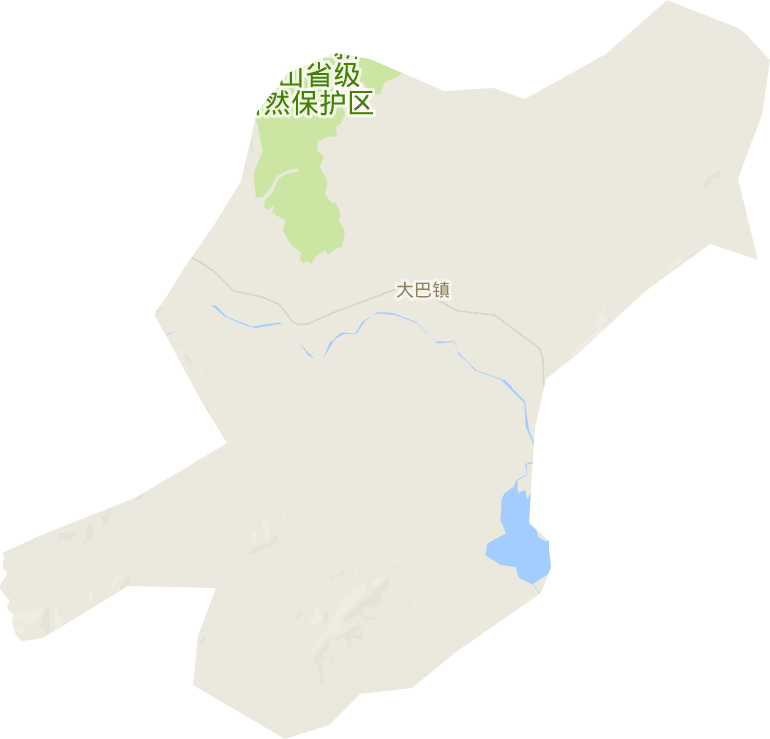 大巴镇电子地图