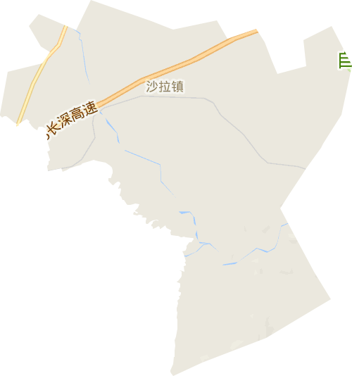 沙拉镇电子地图