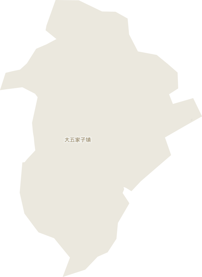 大五家子镇电子地图