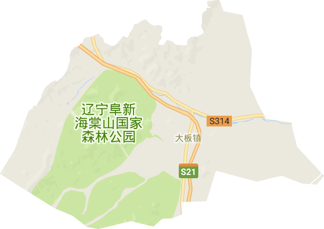 大板镇电子地图