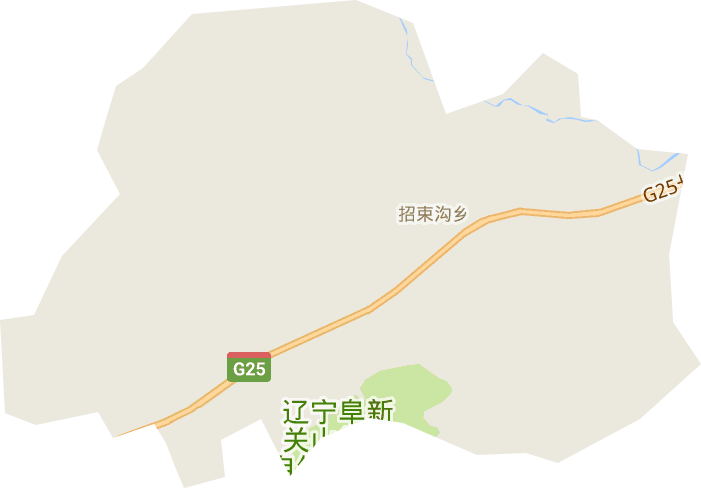 招束沟镇电子地图