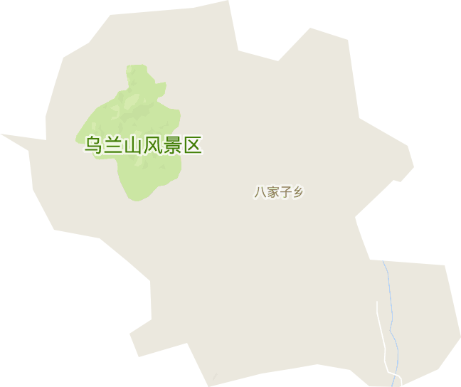 八家子镇电子地图