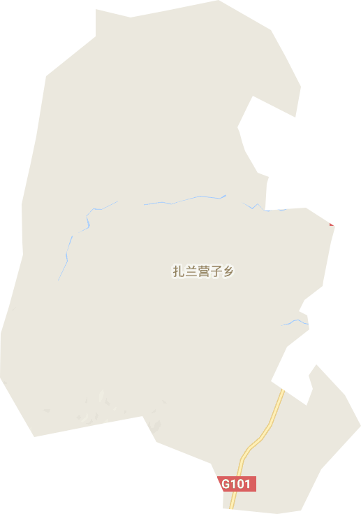 扎兰营子镇电子地图