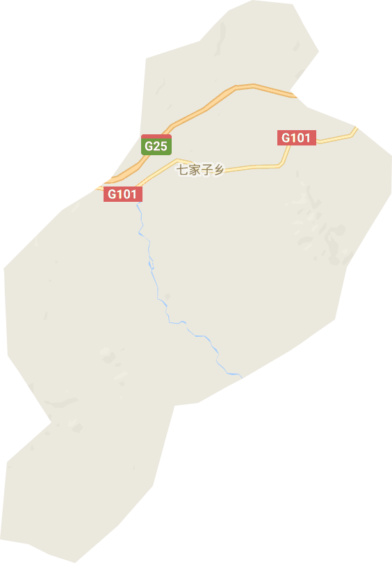 七家子镇电子地图