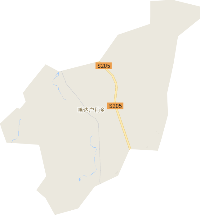 哈达户稍镇电子地图