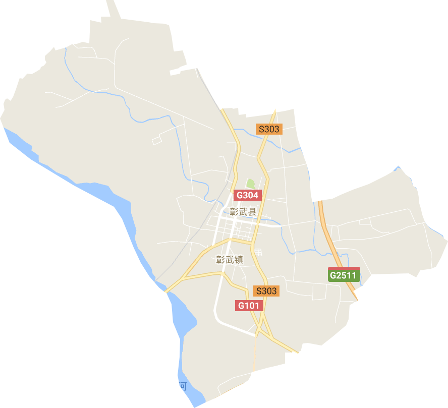 彰武镇电子地图
