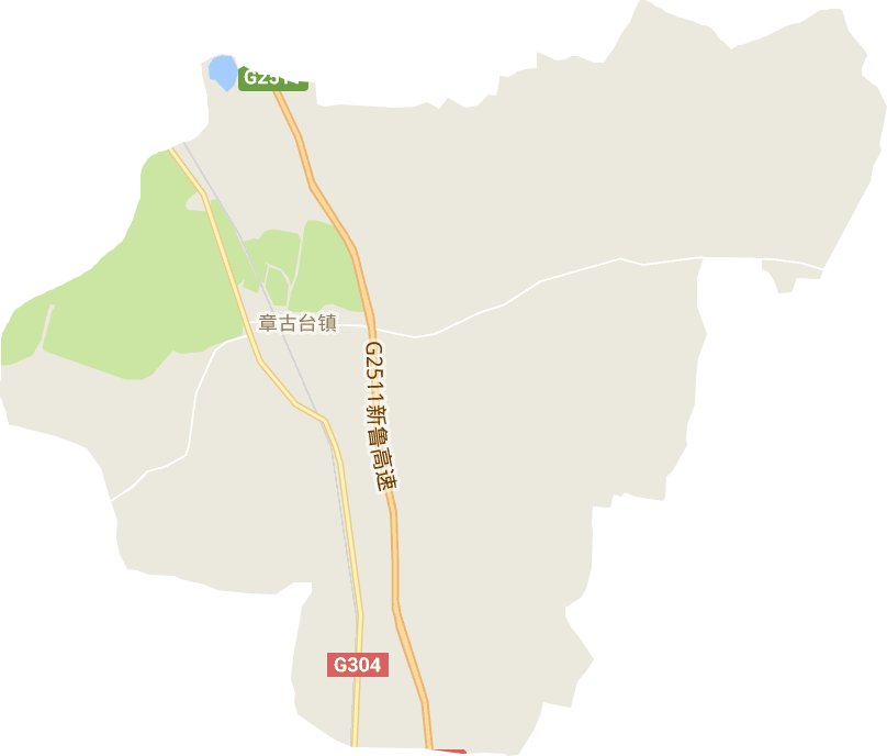 章古台镇电子地图