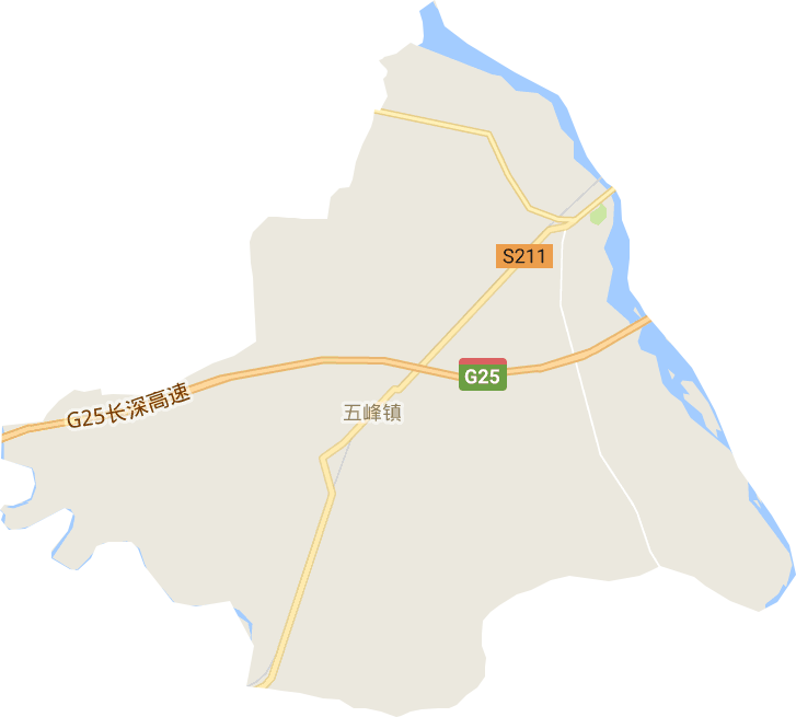 五峰镇电子地图