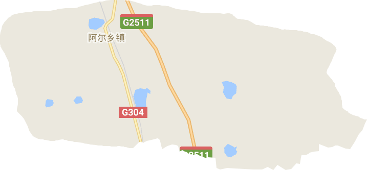 阿尔乡镇电子地图