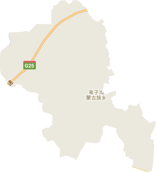 苇子沟镇电子地图
