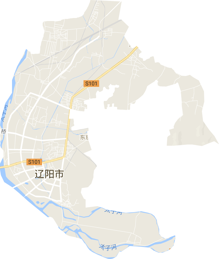 东京陵街道电子地图
