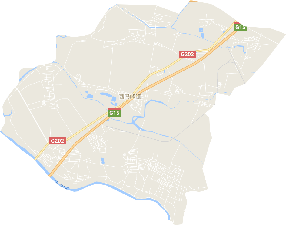 西马峰镇电子地图