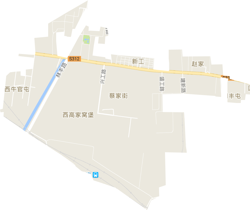 新工街道电子地图