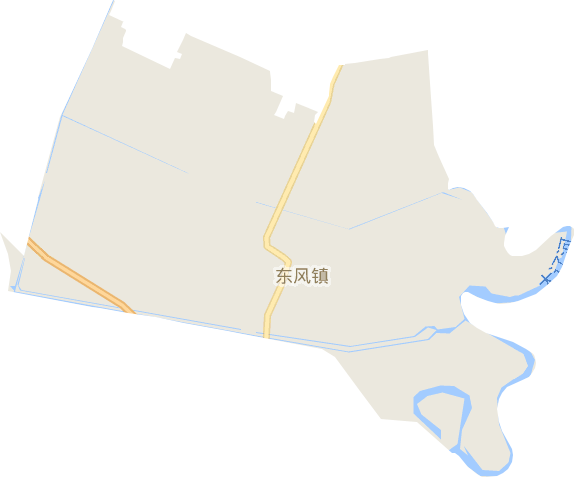 东风镇电子地图