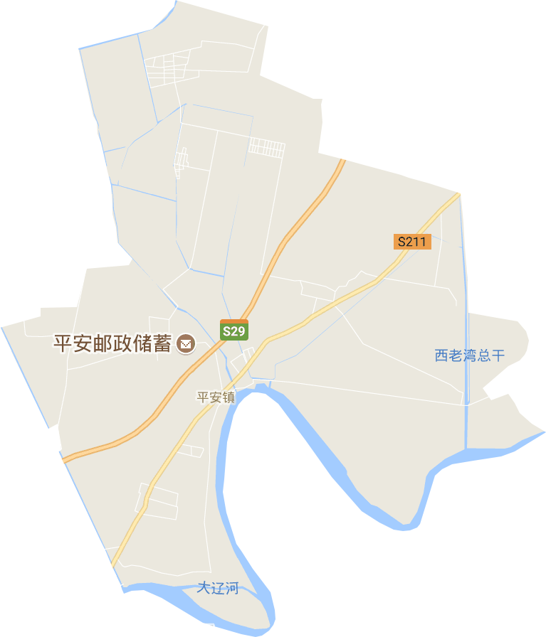 平安镇电子地图