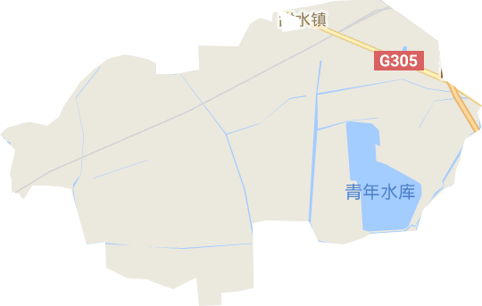 甜水镇电子地图
