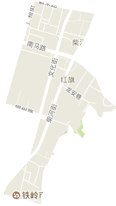 红旗街道电子地图