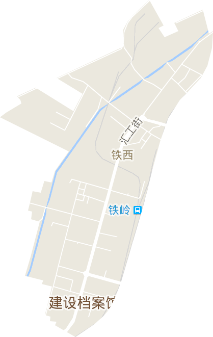 铁西街道电子地图