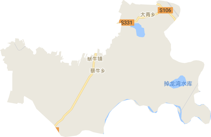 蔡牛镇电子地图