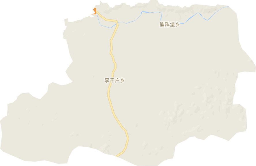 李千户镇电子地图