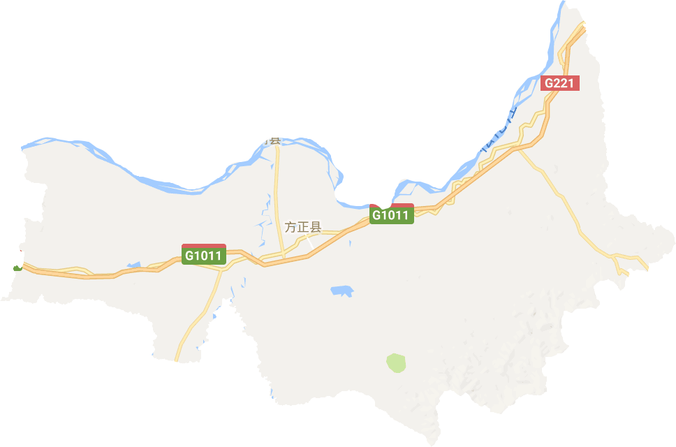 方正县电子地图