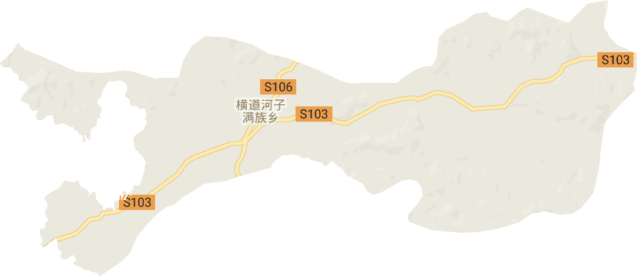 横道河子镇电子地图