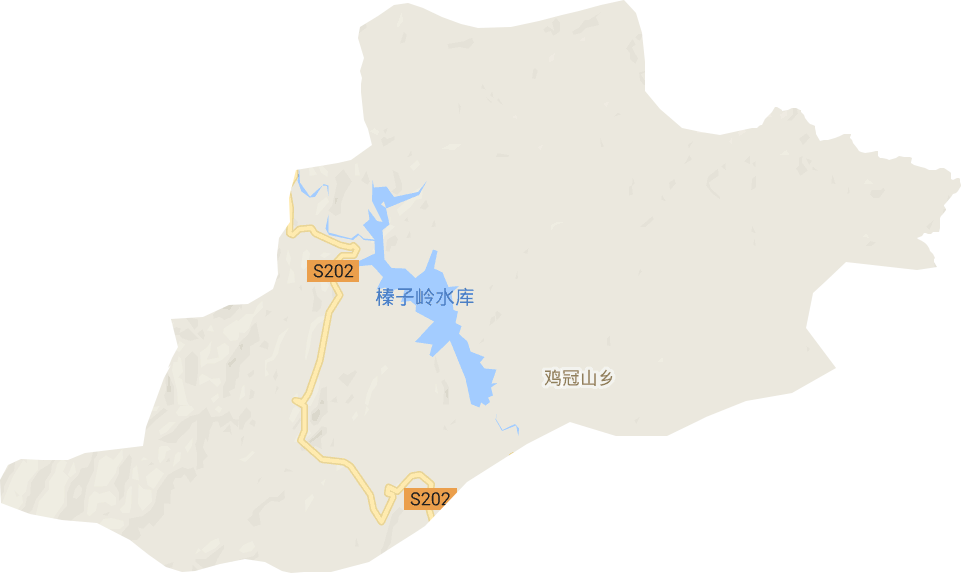 鸡冠山乡电子地图