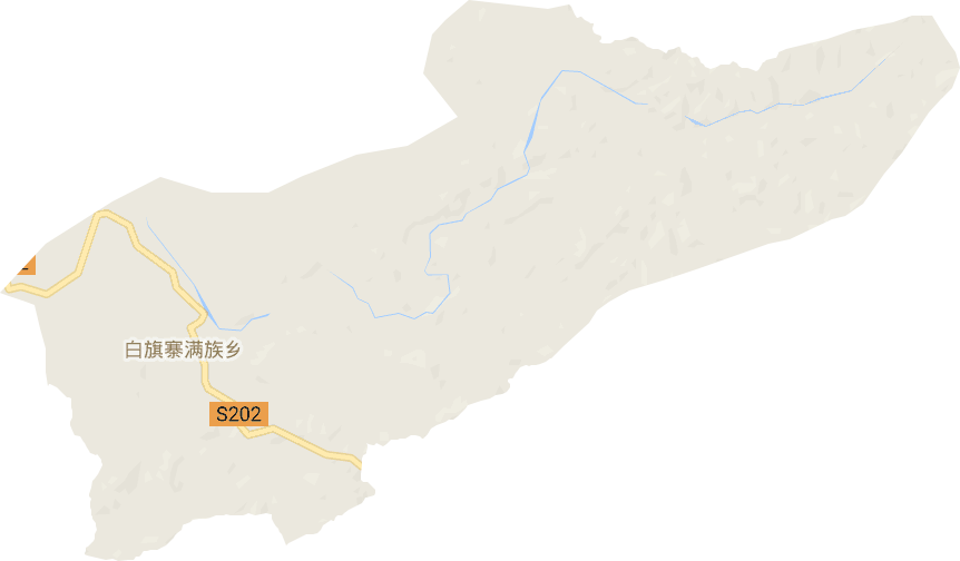 白旗寨满族乡电子地图