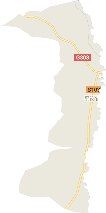 平岗镇电子地图