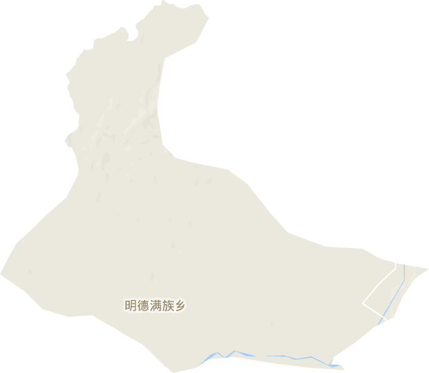 明德满族乡电子地图