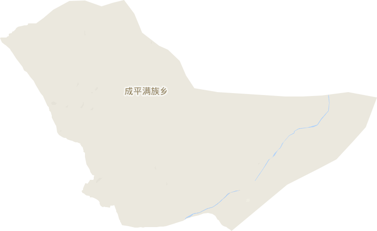 成平满族乡电子地图